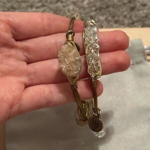 Elegant Gold and Crystal Women's Bracelet Set
